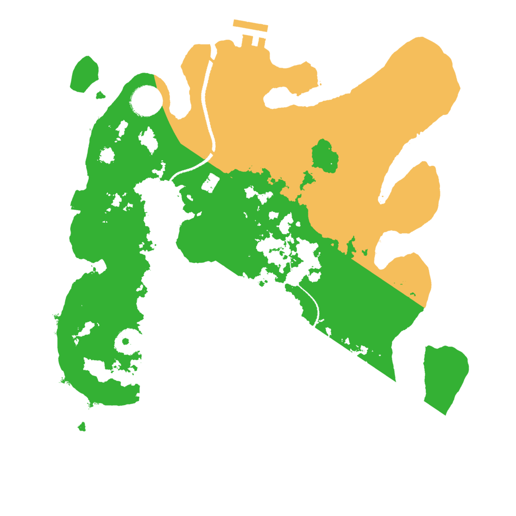 Biome Rust Map: Procedural Map, Size: 3000, Seed: 1969837046