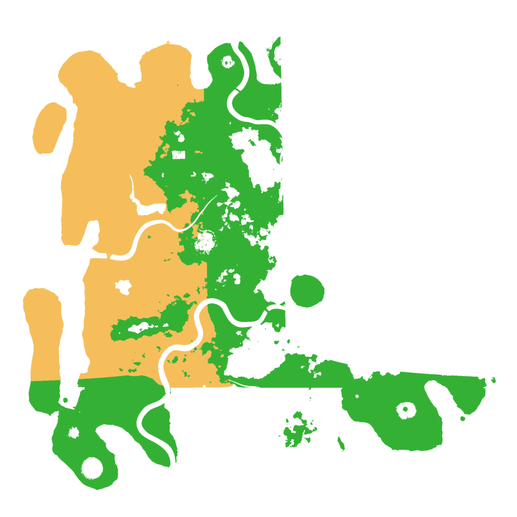 Biome Rust Map: Procedural Map, Size: 4250, Seed: 4834