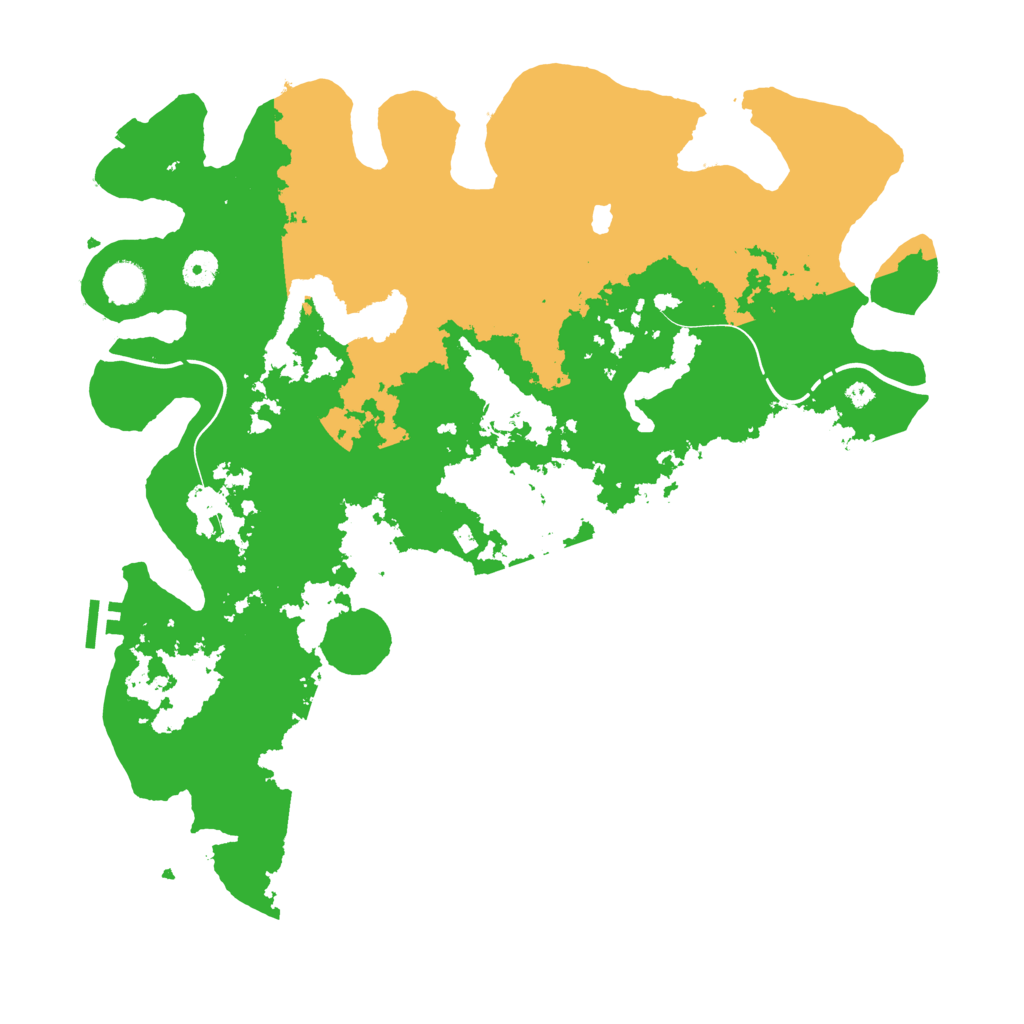 Biome Rust Map: Procedural Map, Size: 4250, Seed: 1964191607