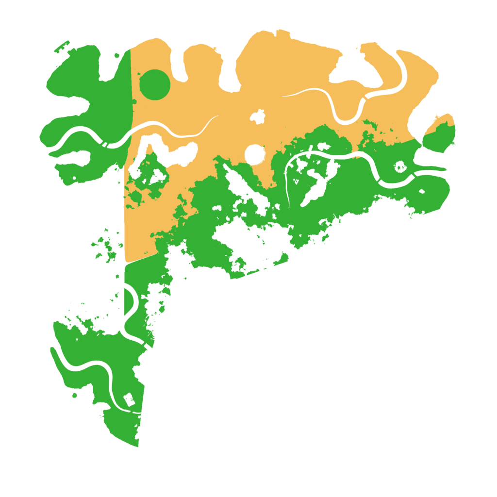 Biome Rust Map: Procedural Map, Size: 4250, Seed: 1964191607