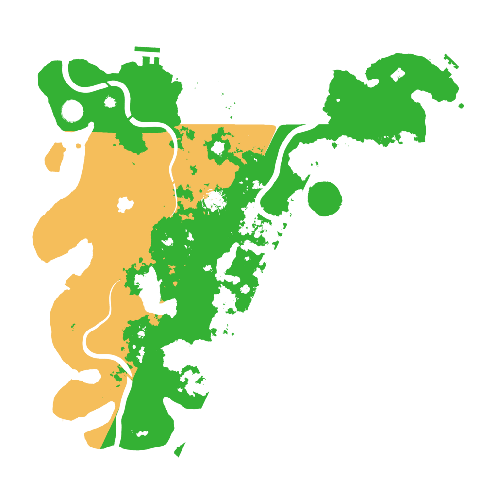 Biome Rust Map: Procedural Map, Size: 4000, Seed: 531399475