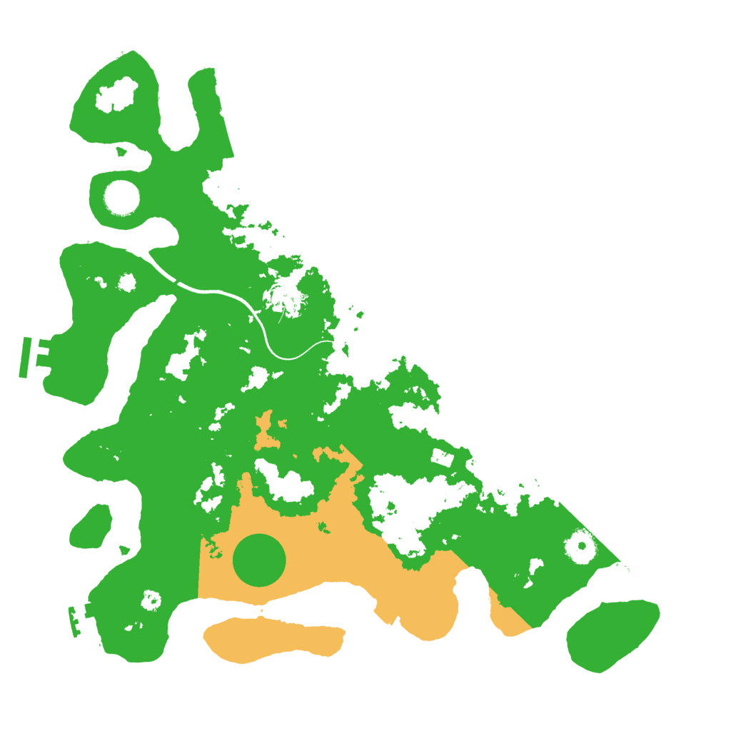 Biome Rust Map: Procedural Map, Size: 3630, Seed: 1955309674