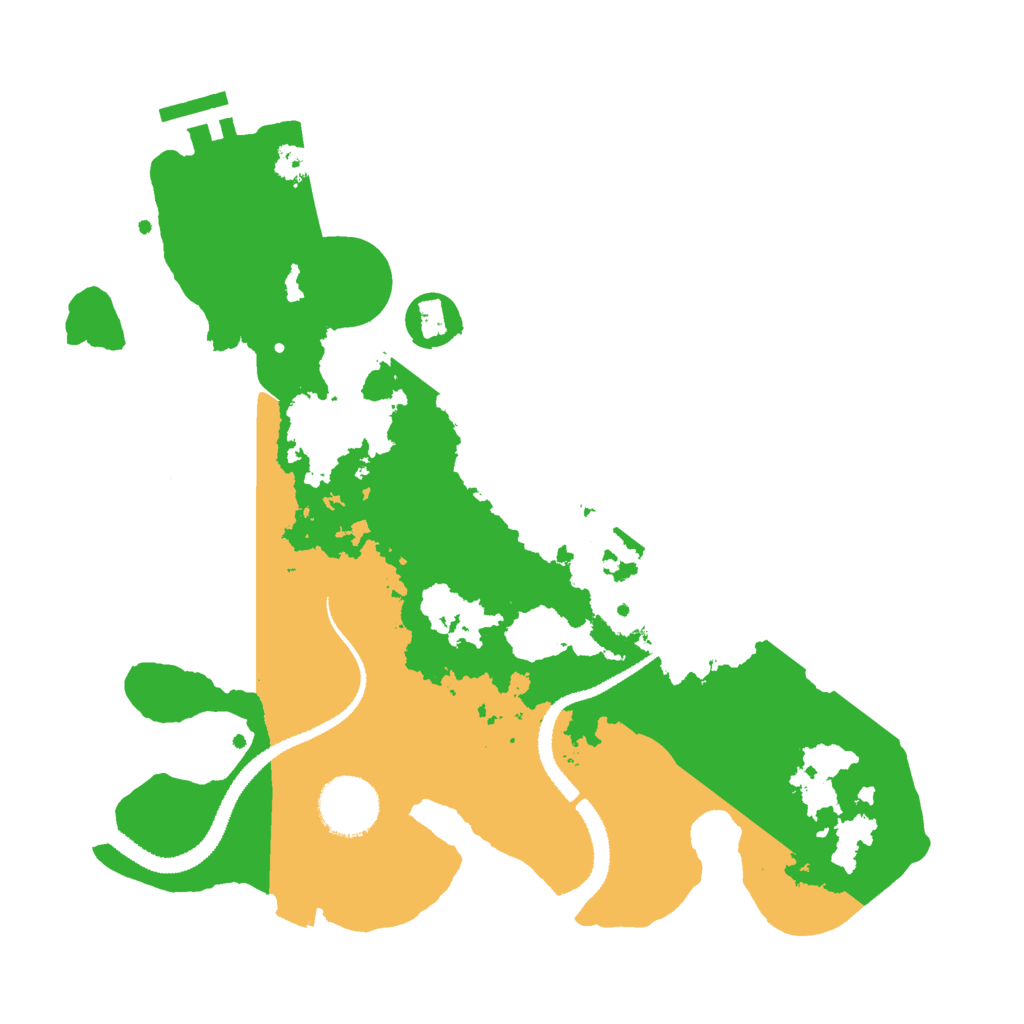 Biome Rust Map: Procedural Map, Size: 3000, Seed: 587036