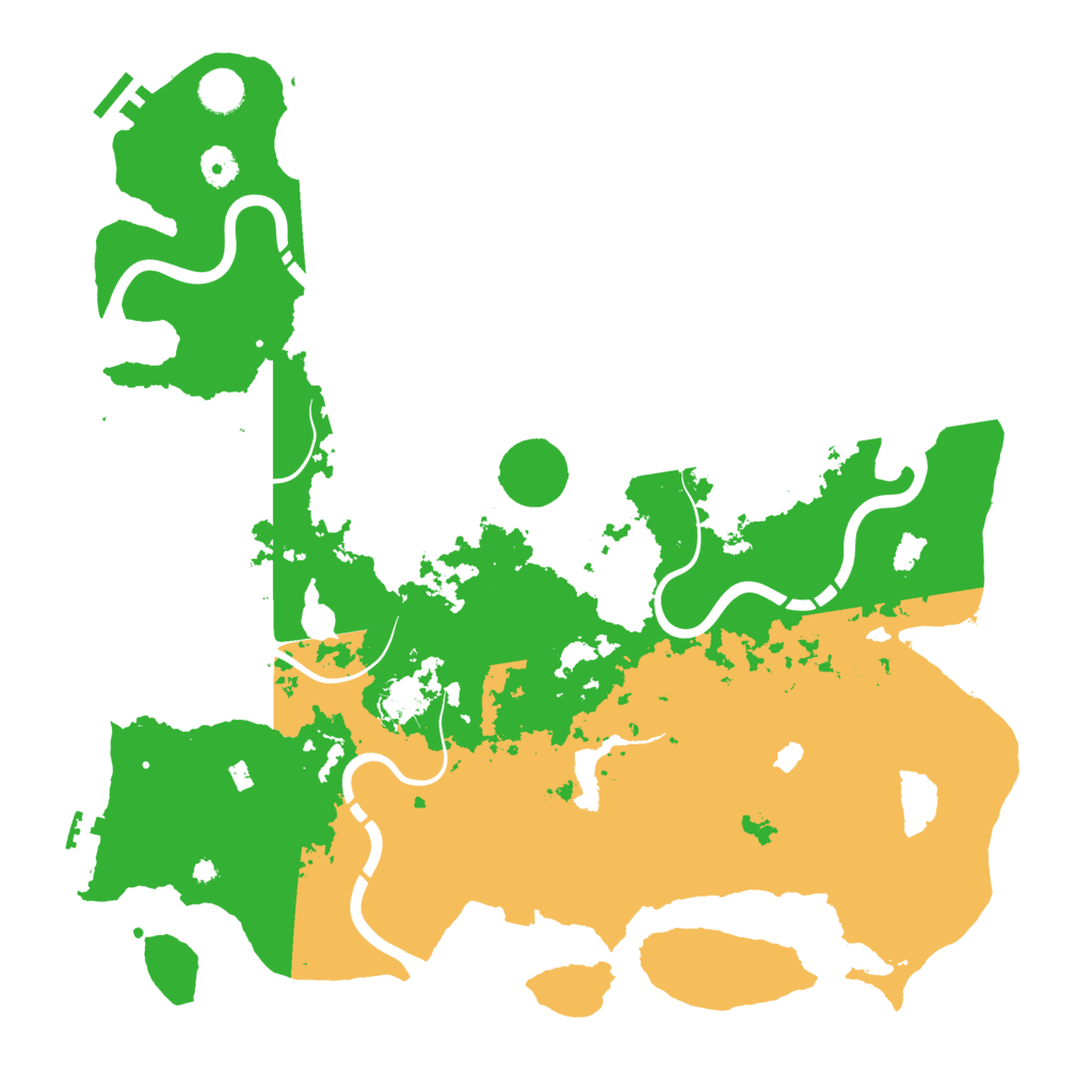 Biome Rust Map: Procedural Map, Size: 4250, Seed: 720592281
