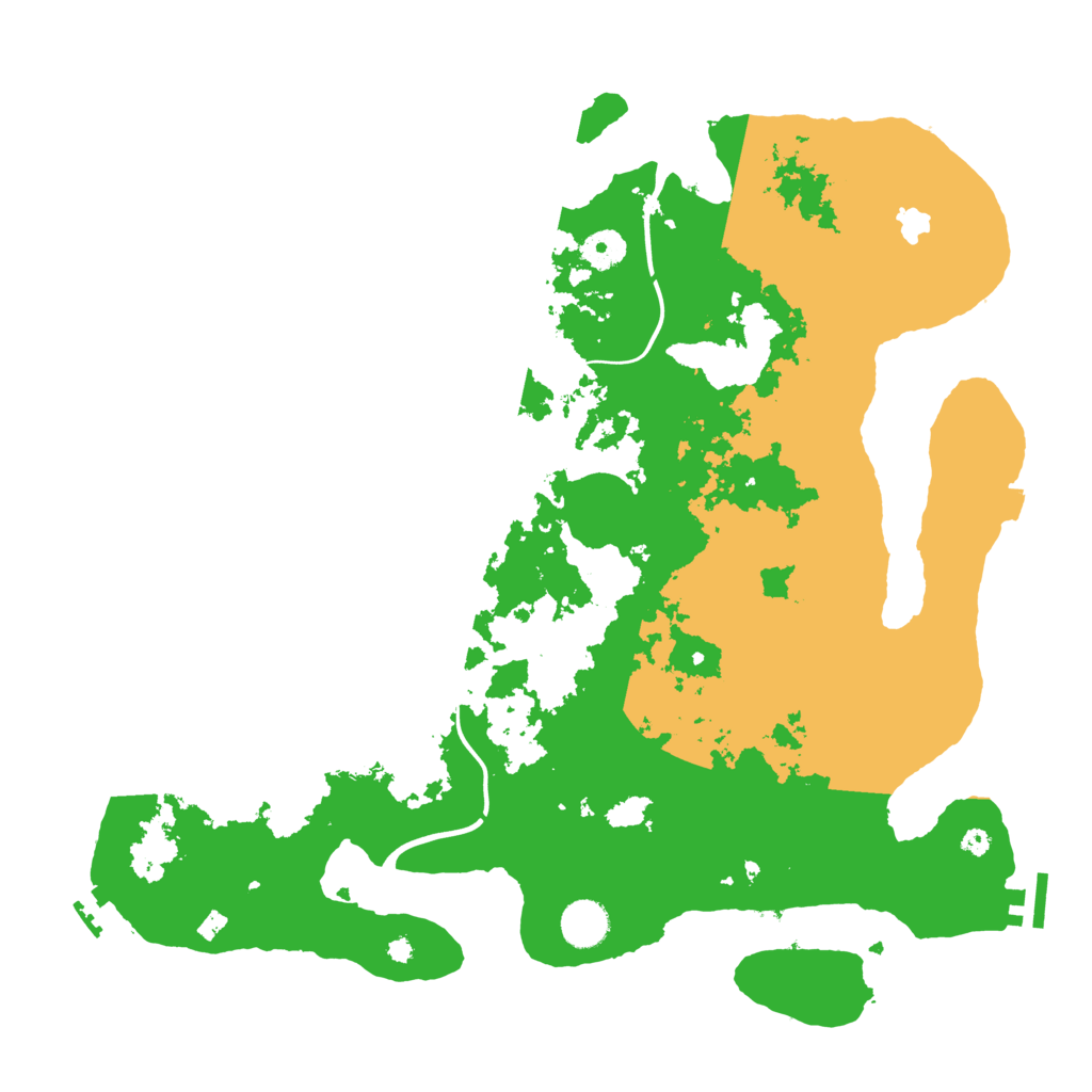 Biome Rust Map: Procedural Map, Size: 4000, Seed: 651365871