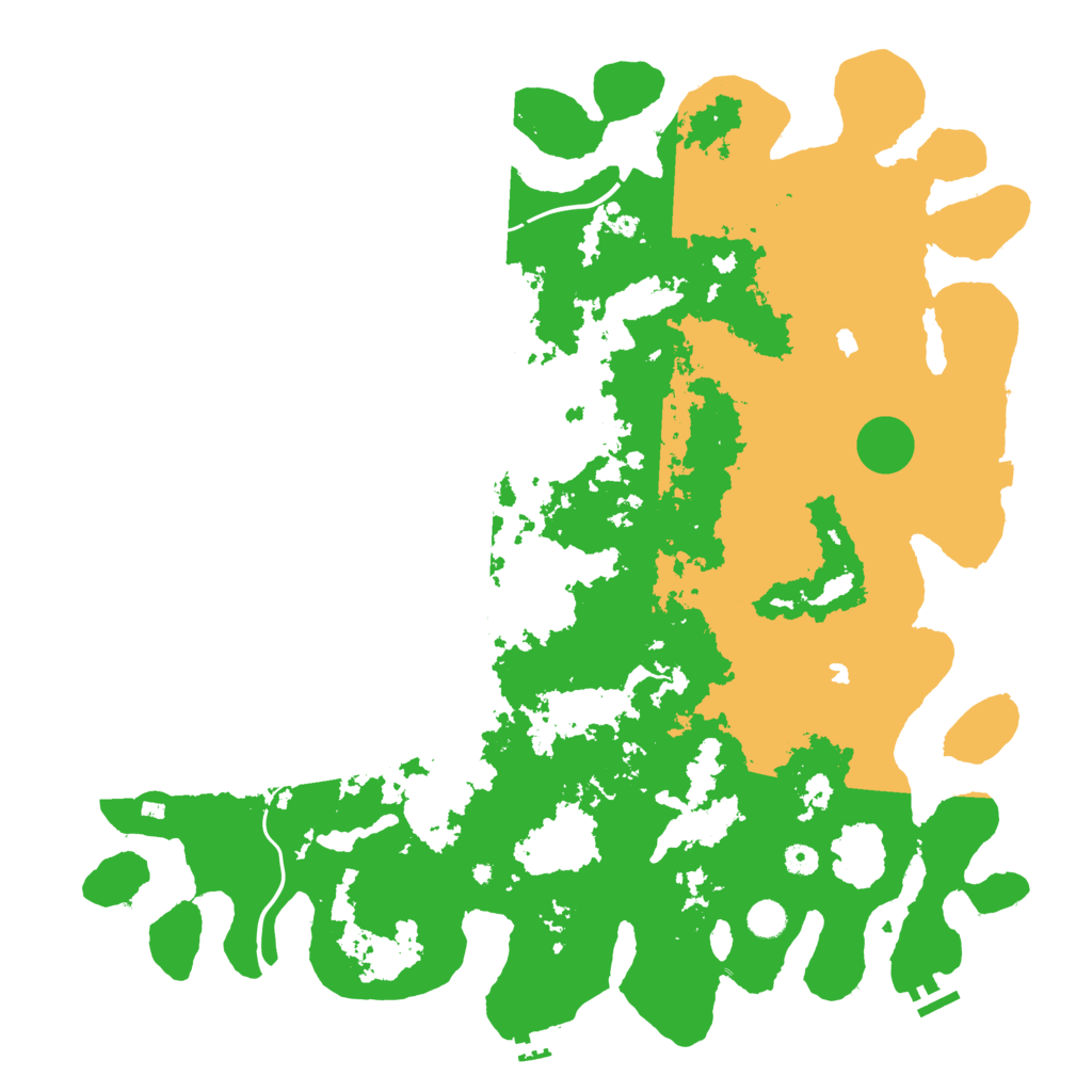 Biome Rust Map: Procedural Map, Size: 5000, Seed: 32012
