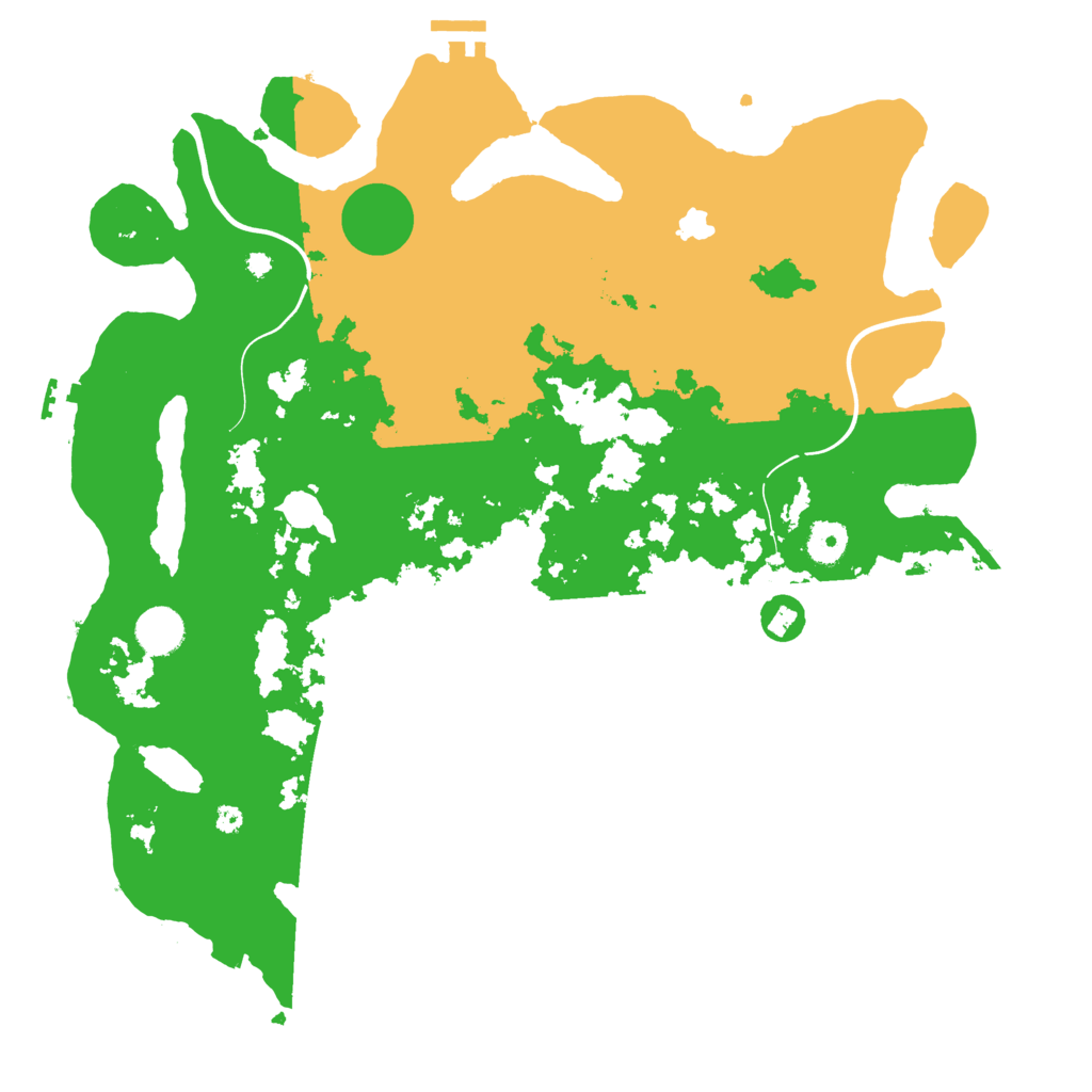Biome Rust Map: Procedural Map, Size: 4000, Seed: 2105040122