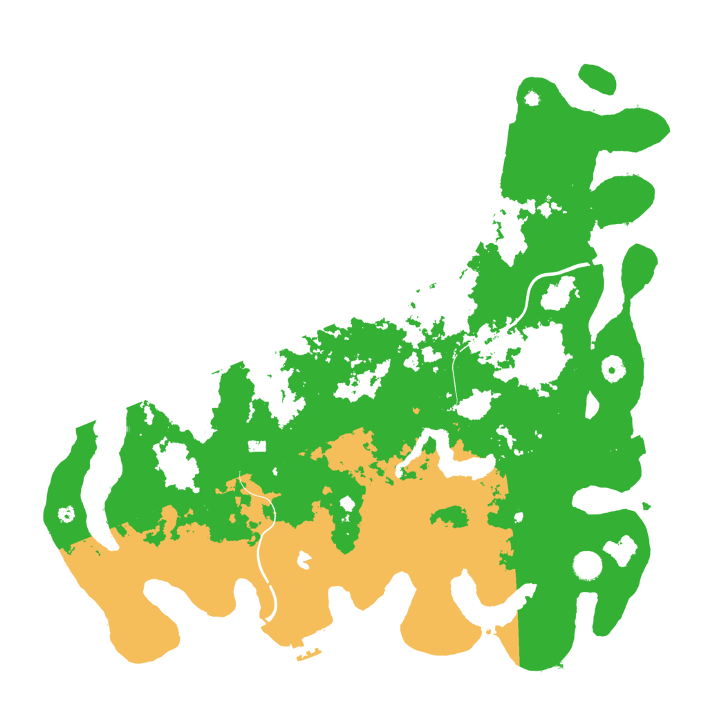 Biome Rust Map: Procedural Map, Size: 4250, Seed: 935207577