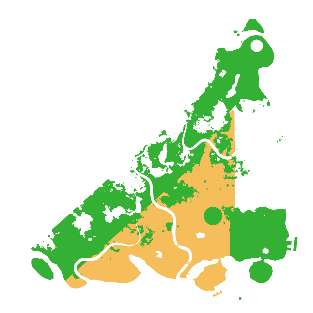 Biome Rust Map: Procedural Map, Size: 4500, Seed: 1455607618