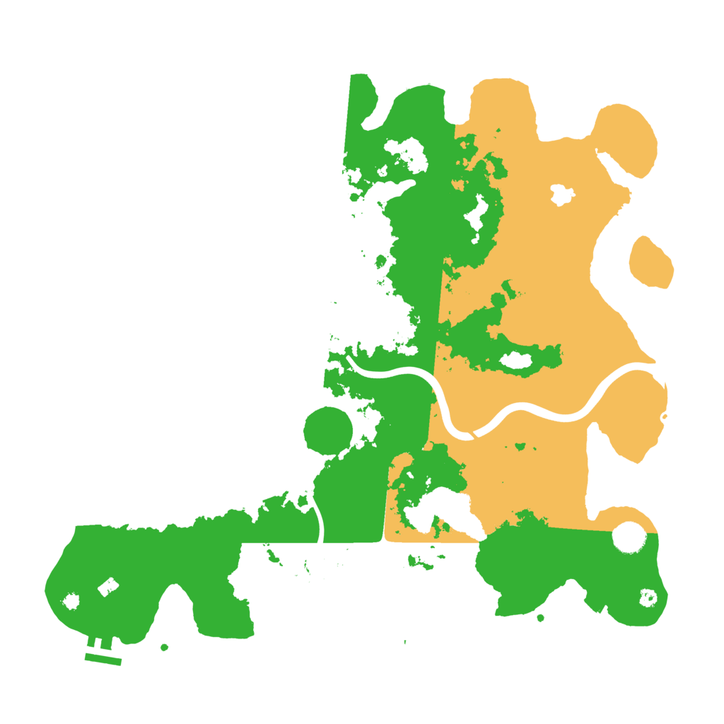 Biome Rust Map: Procedural Map, Size: 4000, Seed: 805949
