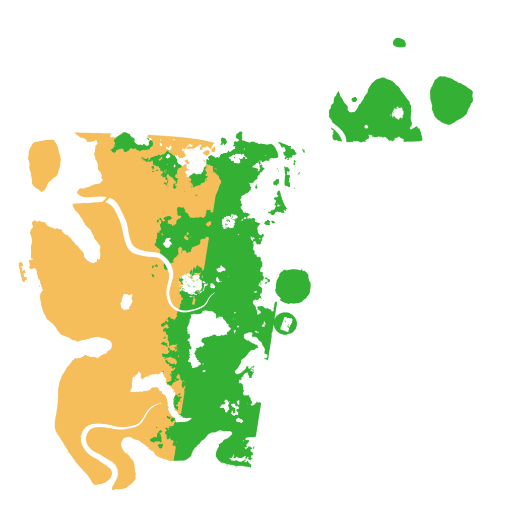Biome Rust Map: Procedural Map, Size: 4000, Seed: 31261951
