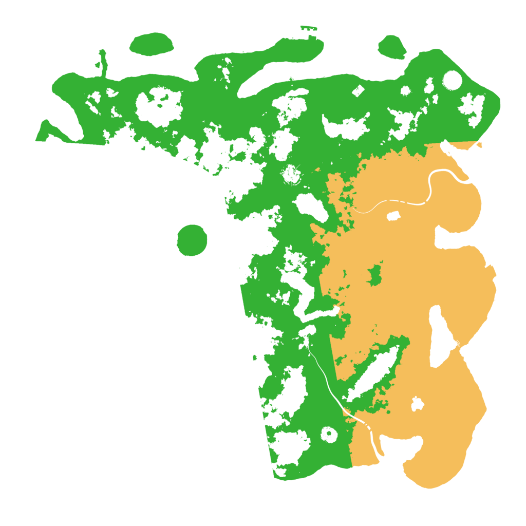 Biome Rust Map: Procedural Map, Size: 4800, Seed: 1808629376