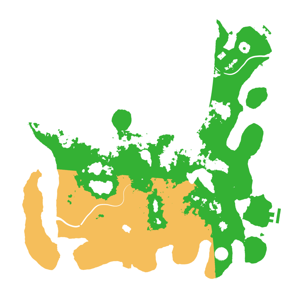Biome Rust Map: Procedural Map, Size: 4000, Seed: 1530247802