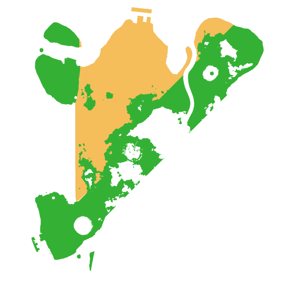 Biome Rust Map: Procedural Map, Size: 3000, Seed: 584946744