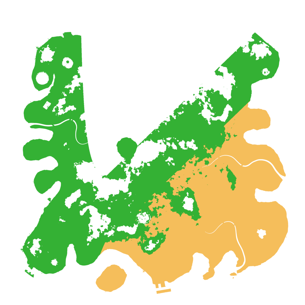 Biome Rust Map: Procedural Map, Size: 4250, Seed: 1086092367