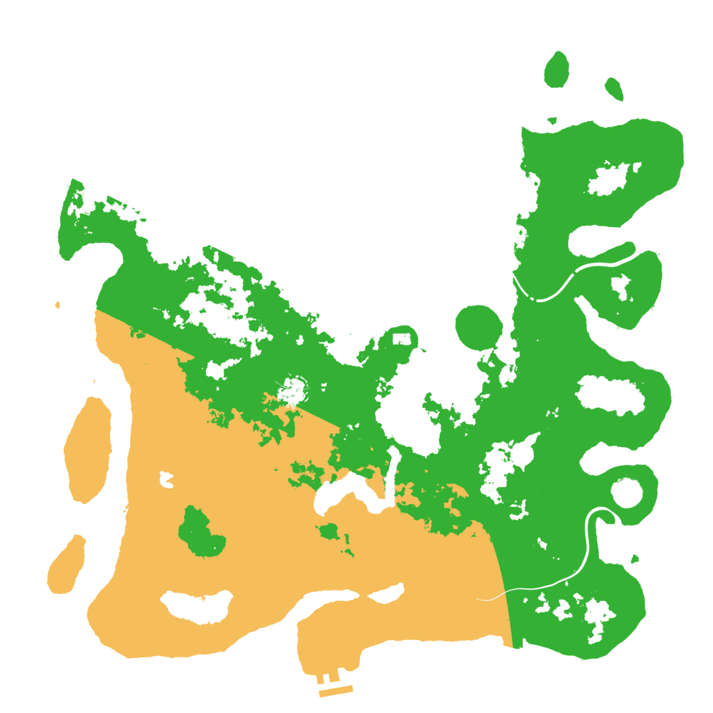 Biome Rust Map: Procedural Map, Size: 4250, Seed: 12084