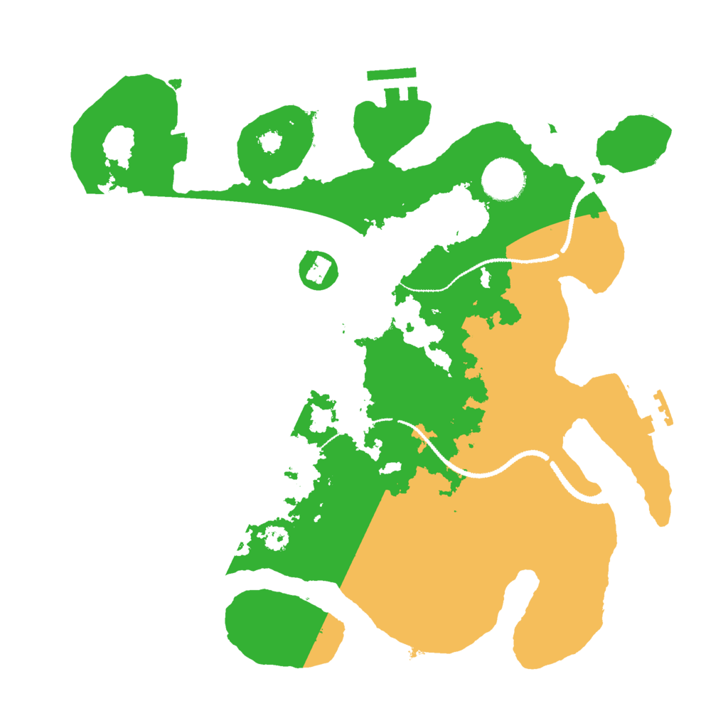 Biome Rust Map: Procedural Map, Size: 3000, Seed: 6324789