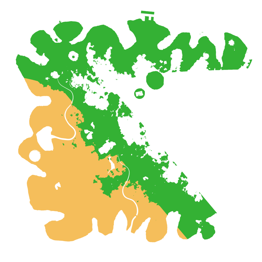 Biome Rust Map: Procedural Map, Size: 4000, Seed: 98765138