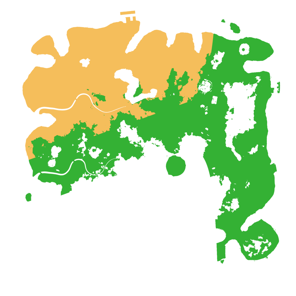 Biome Rust Map: Procedural Map, Size: 4000, Seed: 2072840431