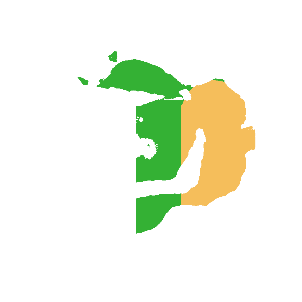 Biome Rust Map: Procedural Map, Size: 1500, Seed: 607396