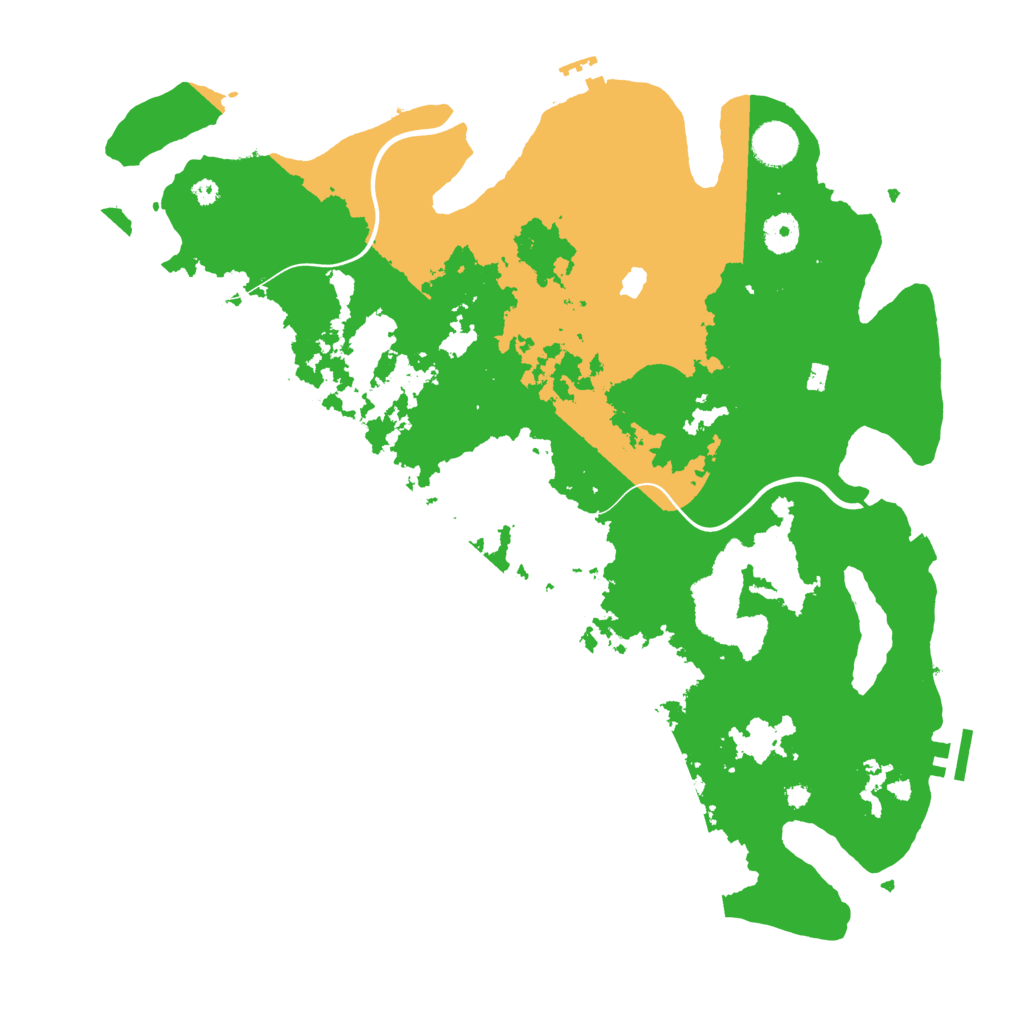 Biome Rust Map: Procedural Map, Size: 4000, Seed: 51000