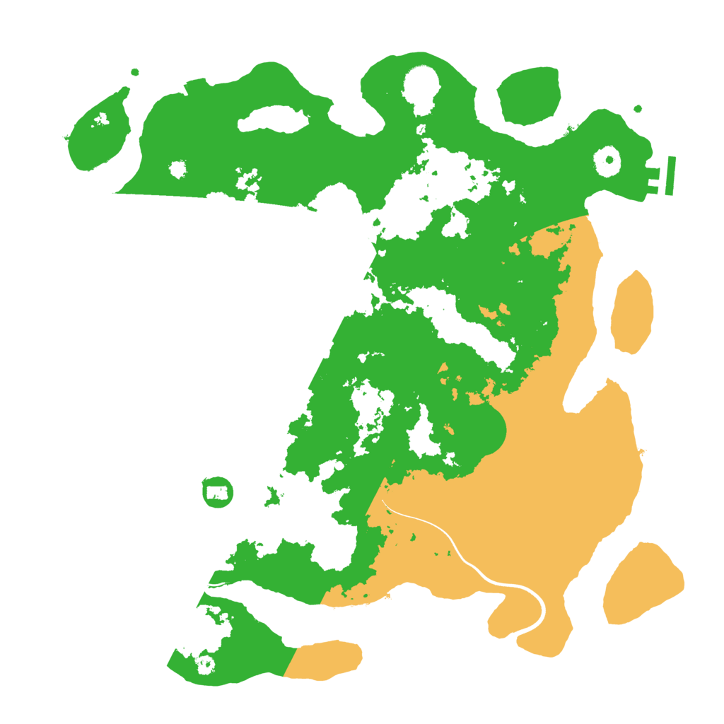 Biome Rust Map: Procedural Map, Size: 3750, Seed: 1909472032