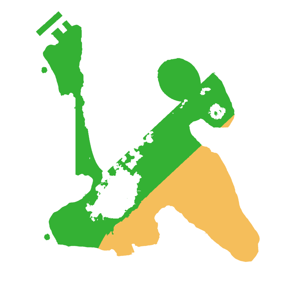 Biome Rust Map: Procedural Map, Size: 2000, Seed: 1743453499