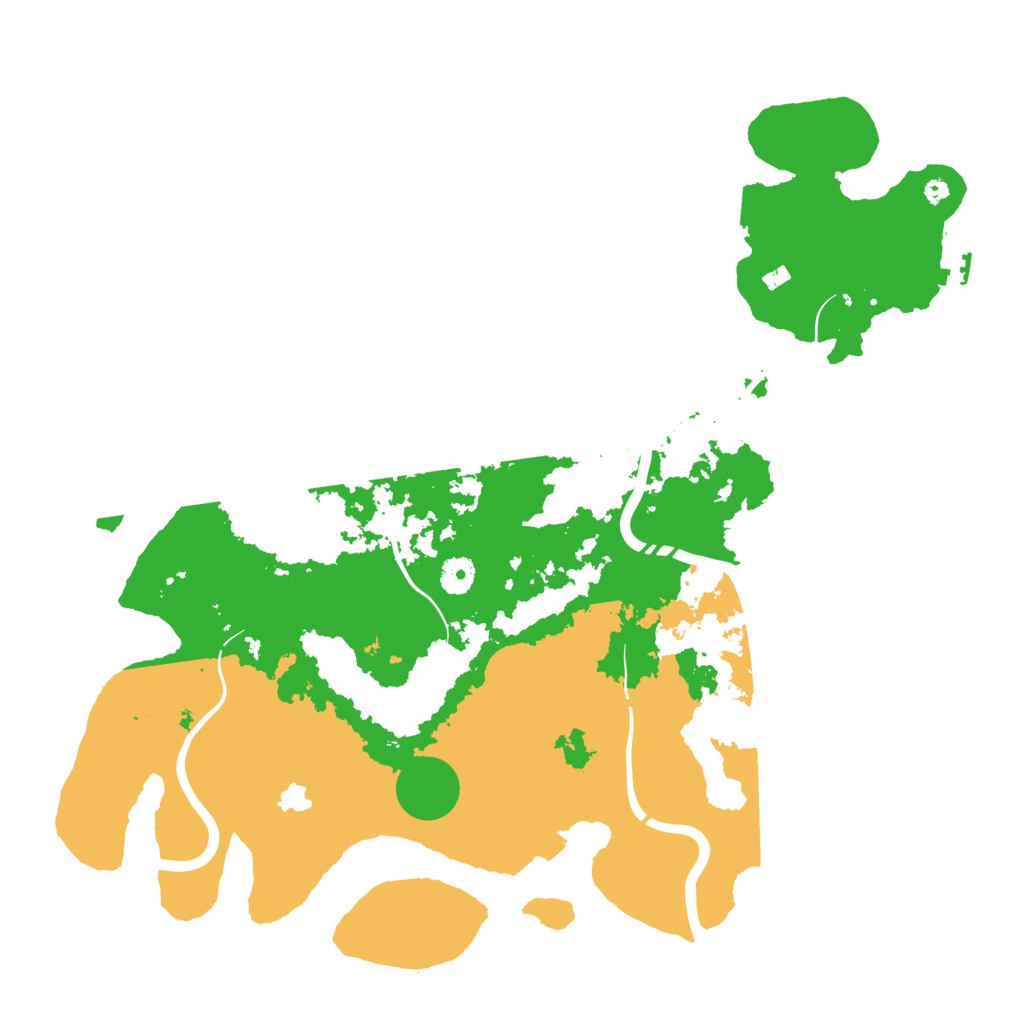 Biome Rust Map: Procedural Map, Size: 4250, Seed: 1989036919