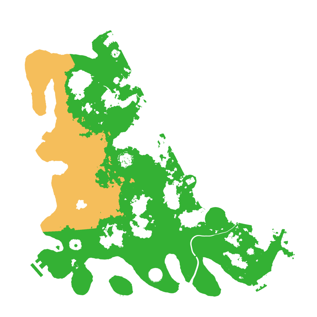 Biome Rust Map: Procedural Map, Size: 4000, Seed: 1829412914