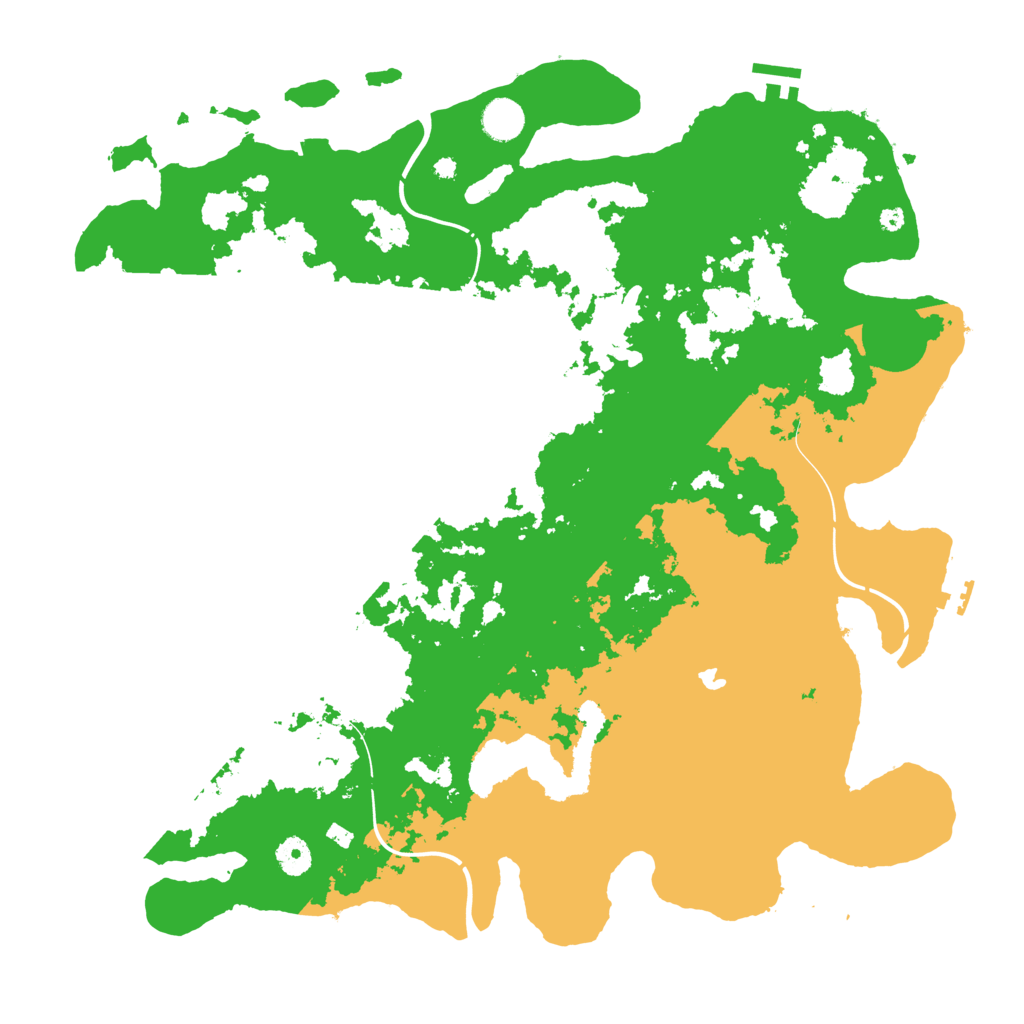 Biome Rust Map: Procedural Map, Size: 4250, Seed: 1559896579