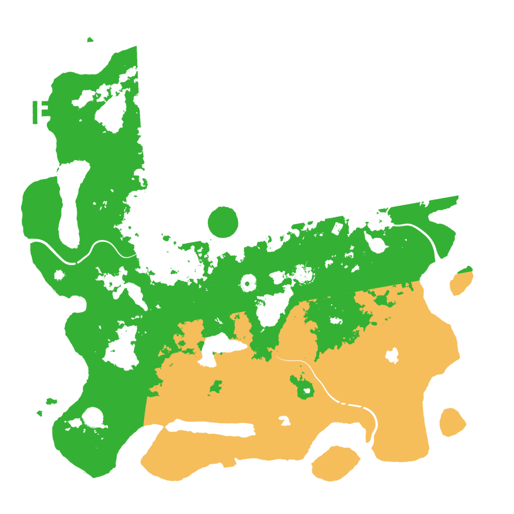 Biome Rust Map: Procedural Map, Size: 4500, Seed: 1920637064