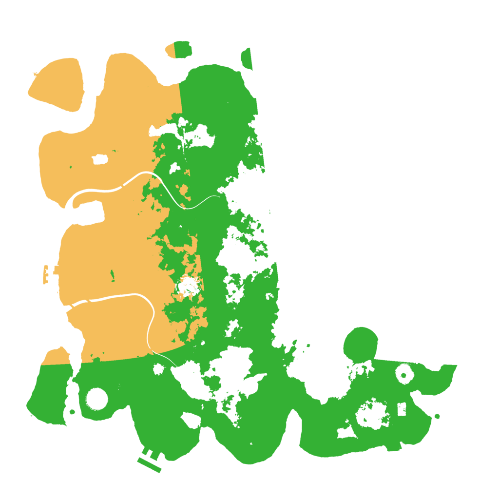 Biome Rust Map: Procedural Map, Size: 4000, Seed: 899534