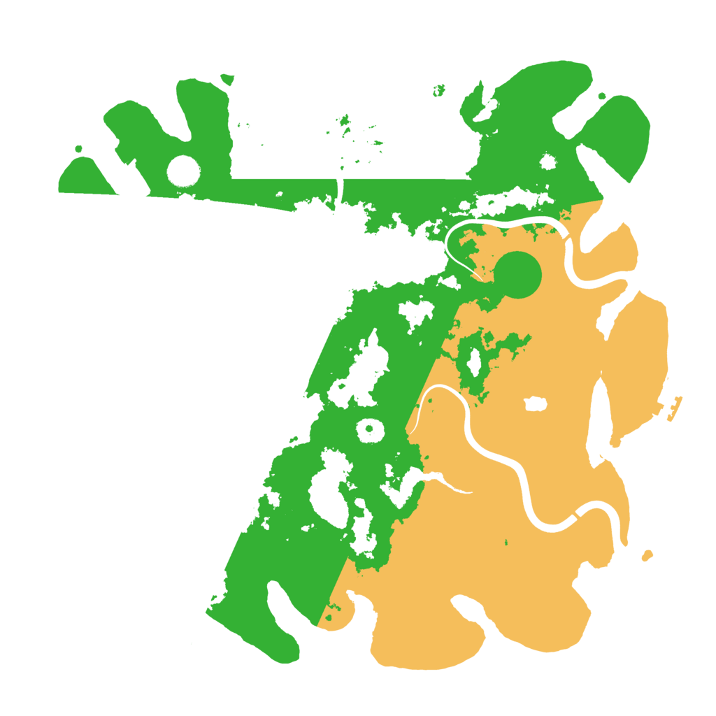 Biome Rust Map: Procedural Map, Size: 4000, Seed: 304876411
