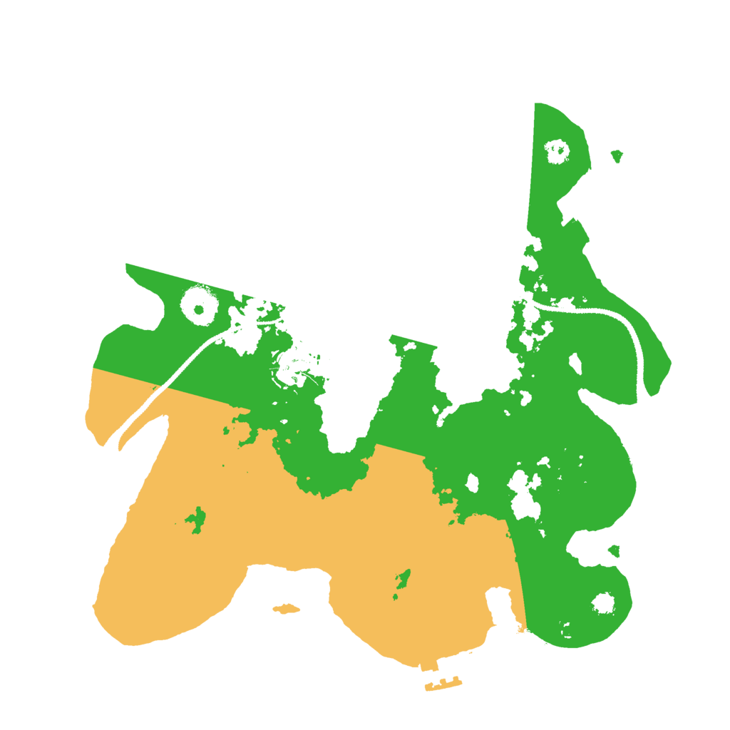 Biome Rust Map: Procedural Map, Size: 3000, Seed: 719537