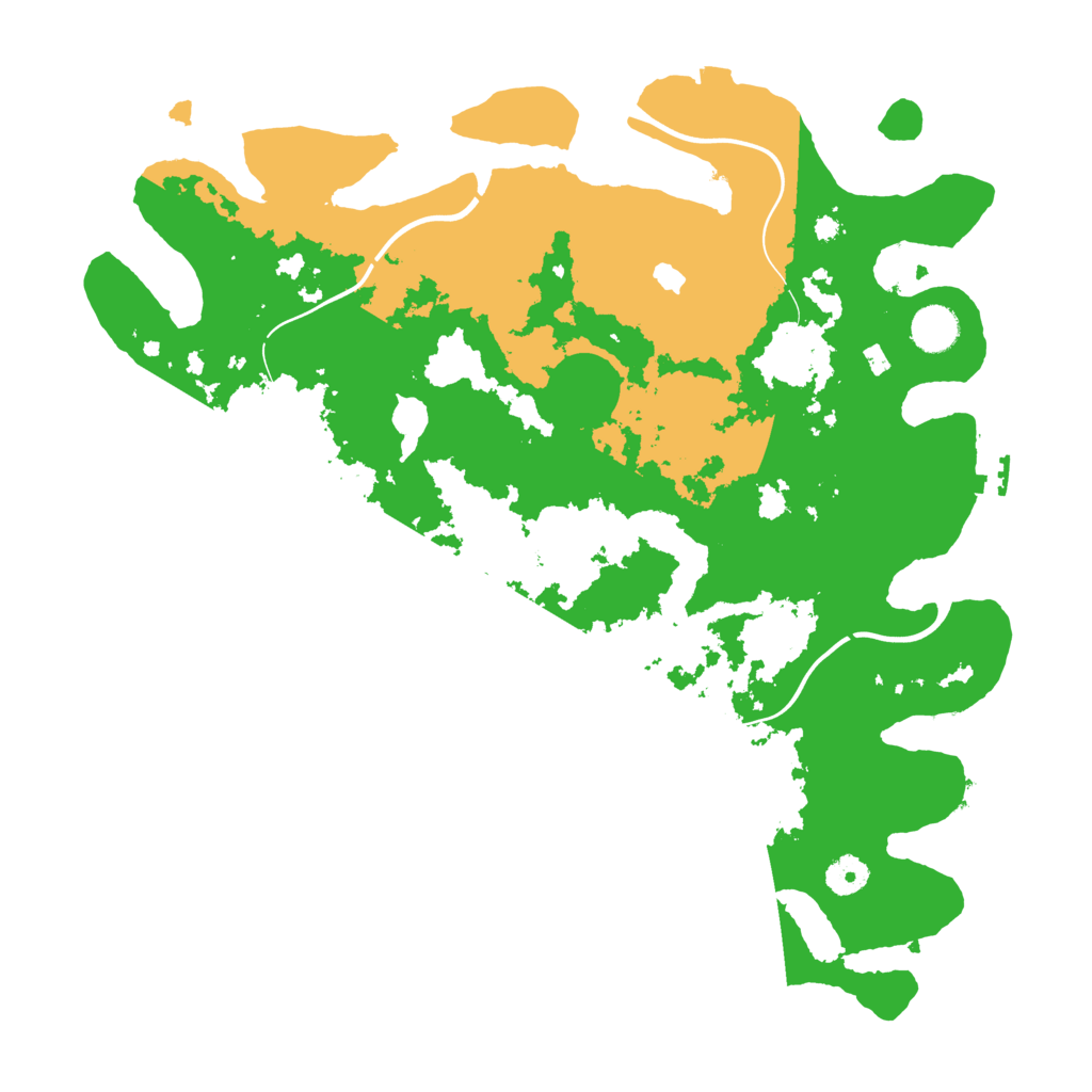 Biome Rust Map: Procedural Map, Size: 4050, Seed: 1705219385