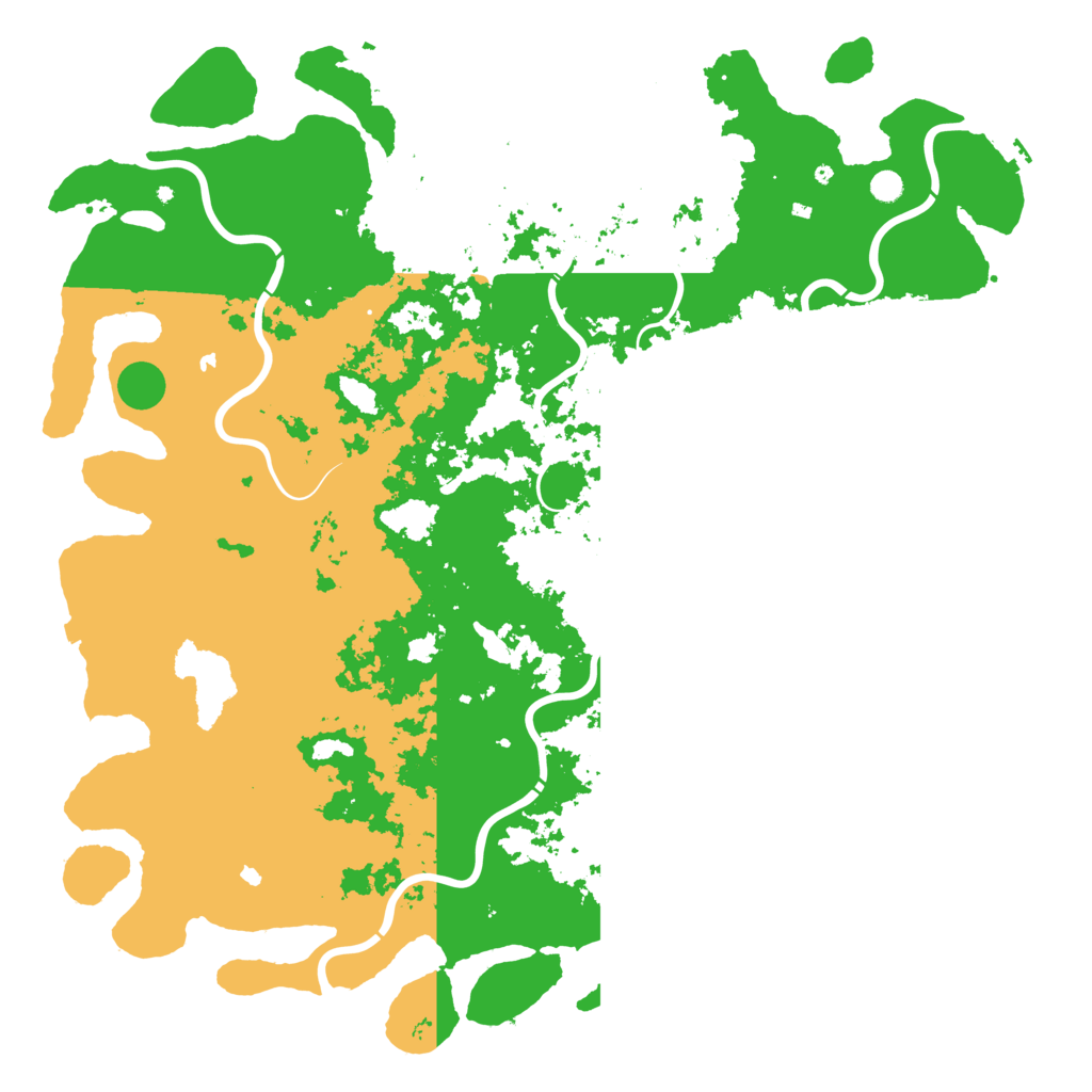 Biome Rust Map: Procedural Map, Size: 6000, Seed: 292