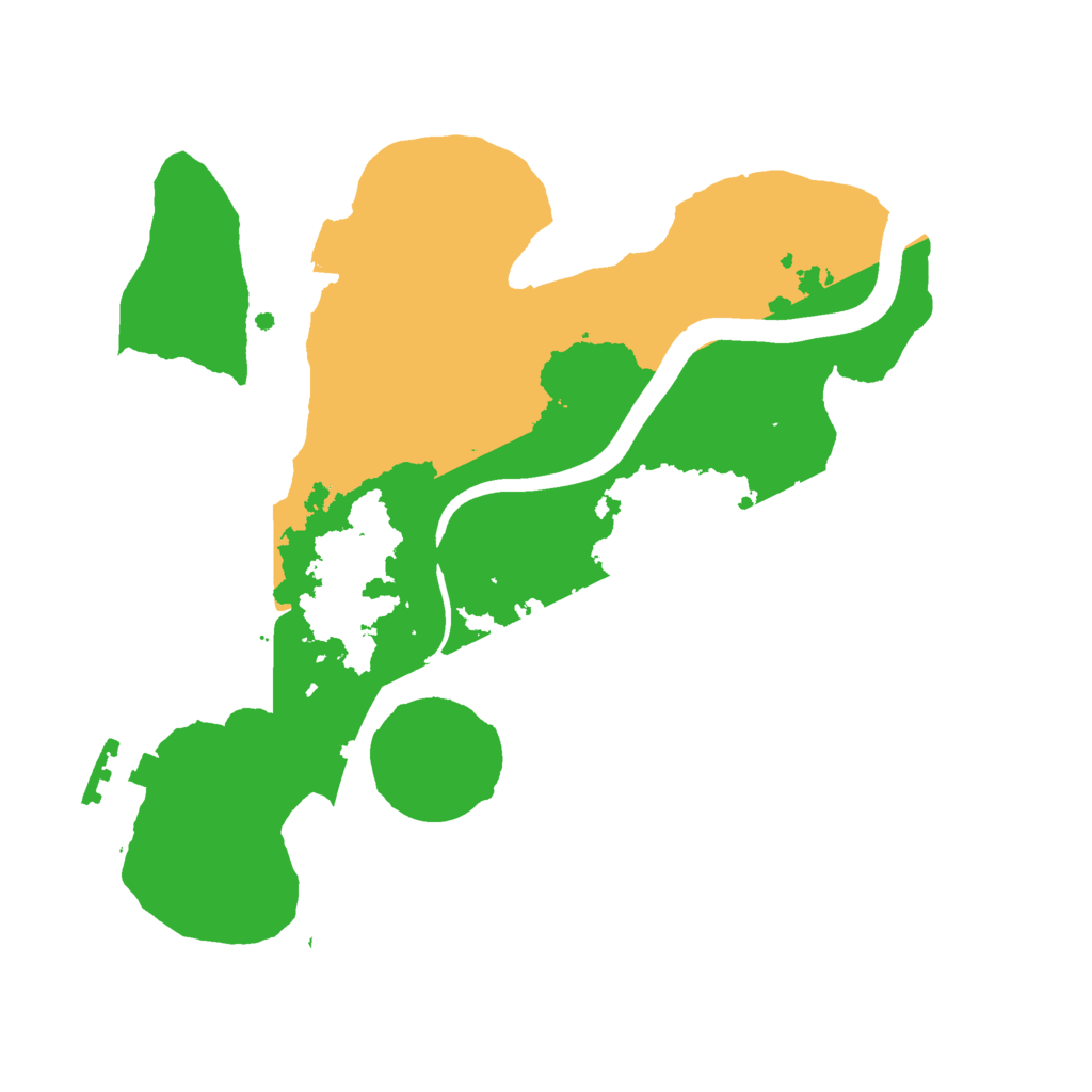 Biome Rust Map: Procedural Map, Size: 2350, Seed: 1736647846