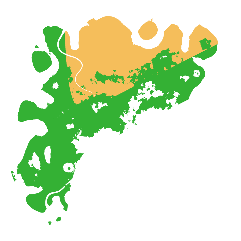 Biome Rust Map: Procedural Map, Size: 3500, Seed: 1723326760