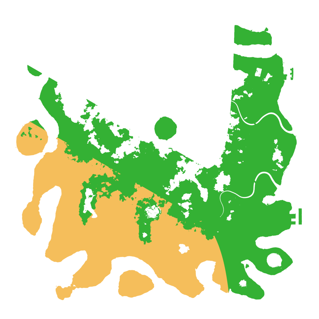 Biome Rust Map: Procedural Map, Size: 4000, Seed: 952346199