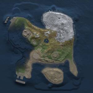 Thumbnail Rust Map: Procedural Map, Size: 2000, Seed: 622065032, 8 Monuments