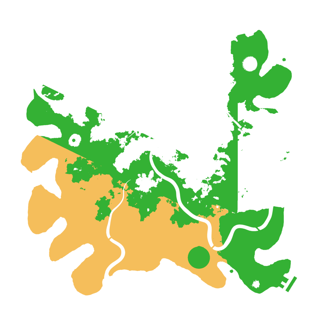 Biome Rust Map: Procedural Map, Size: 3800, Seed: 1449922479