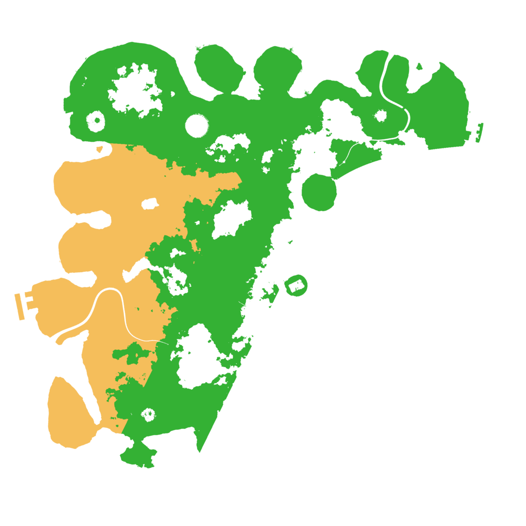 Biome Rust Map: Procedural Map, Size: 4000, Seed: 3232
