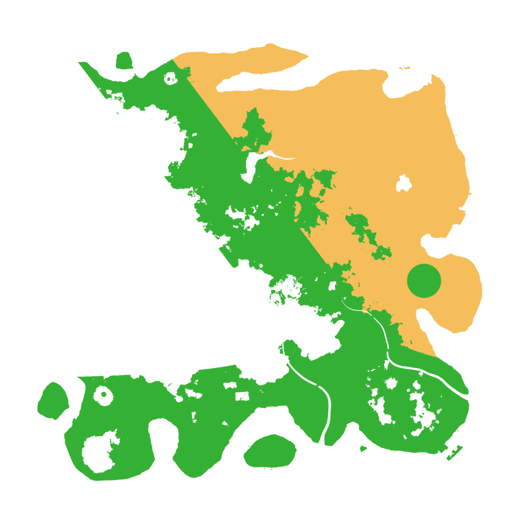 Biome Rust Map: Procedural Map, Size: 4000, Seed: 1448323435
