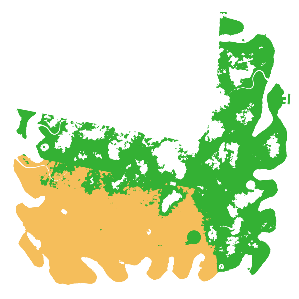 Biome Rust Map: Procedural Map, Size: 5700, Seed: 1040175564