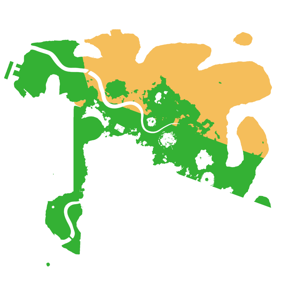 Biome Rust Map: Procedural Map, Size: 3250, Seed: 72172242