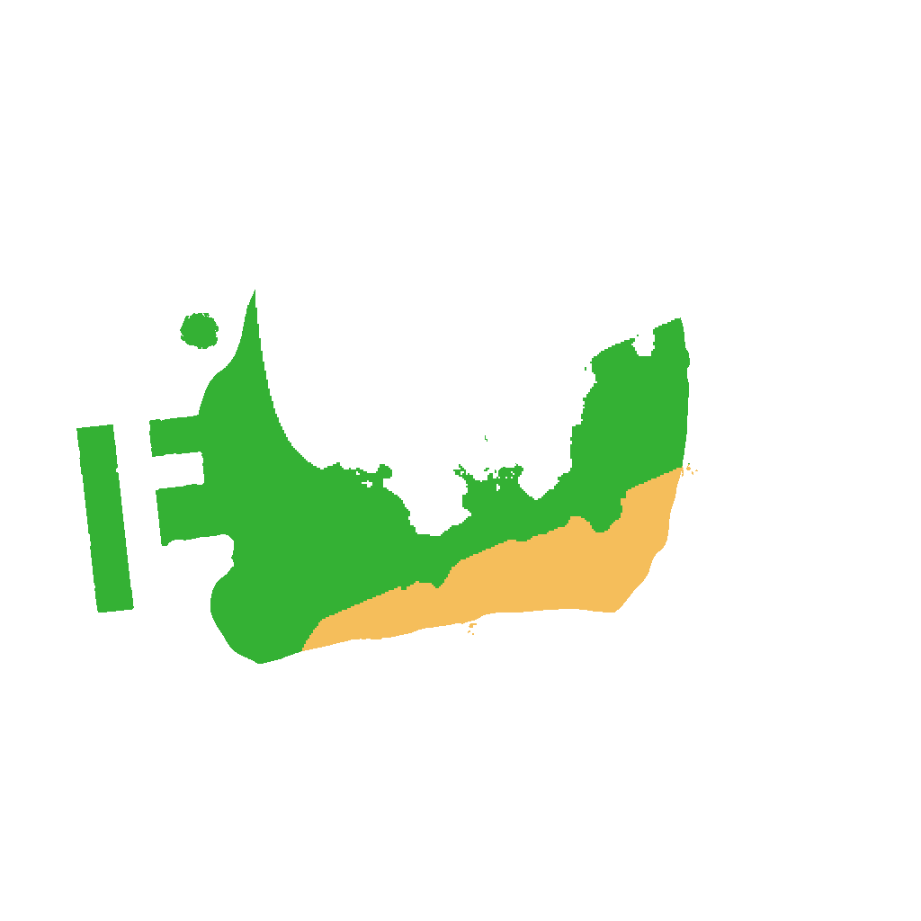 Biome Rust Map: Procedural Map, Size: 1000, Seed: 35253253