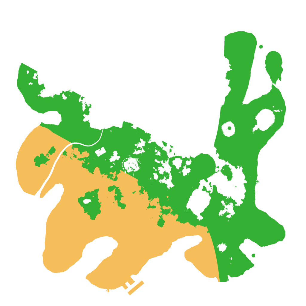 Biome Rust Map: Procedural Map, Size: 3300, Seed: 1068447910