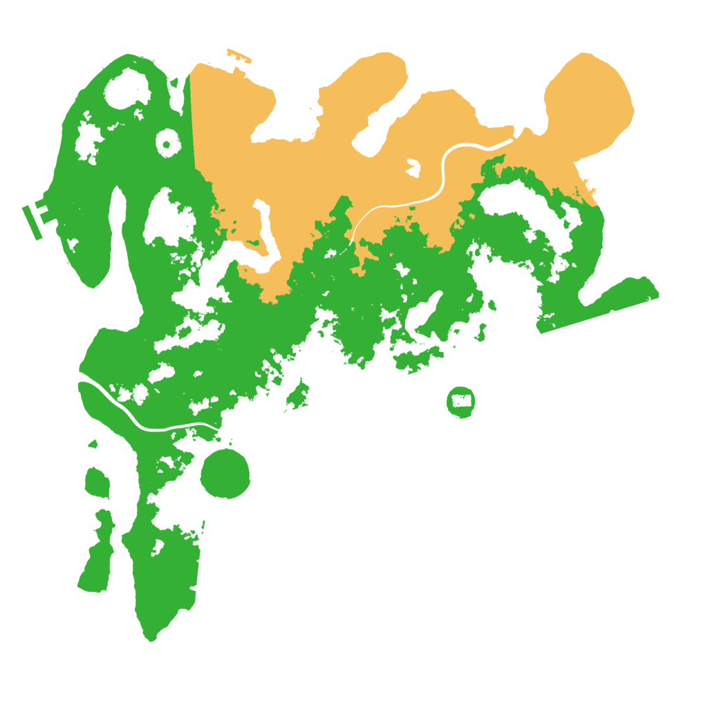 Biome Rust Map: Procedural Map, Size: 4000, Seed: 208133267