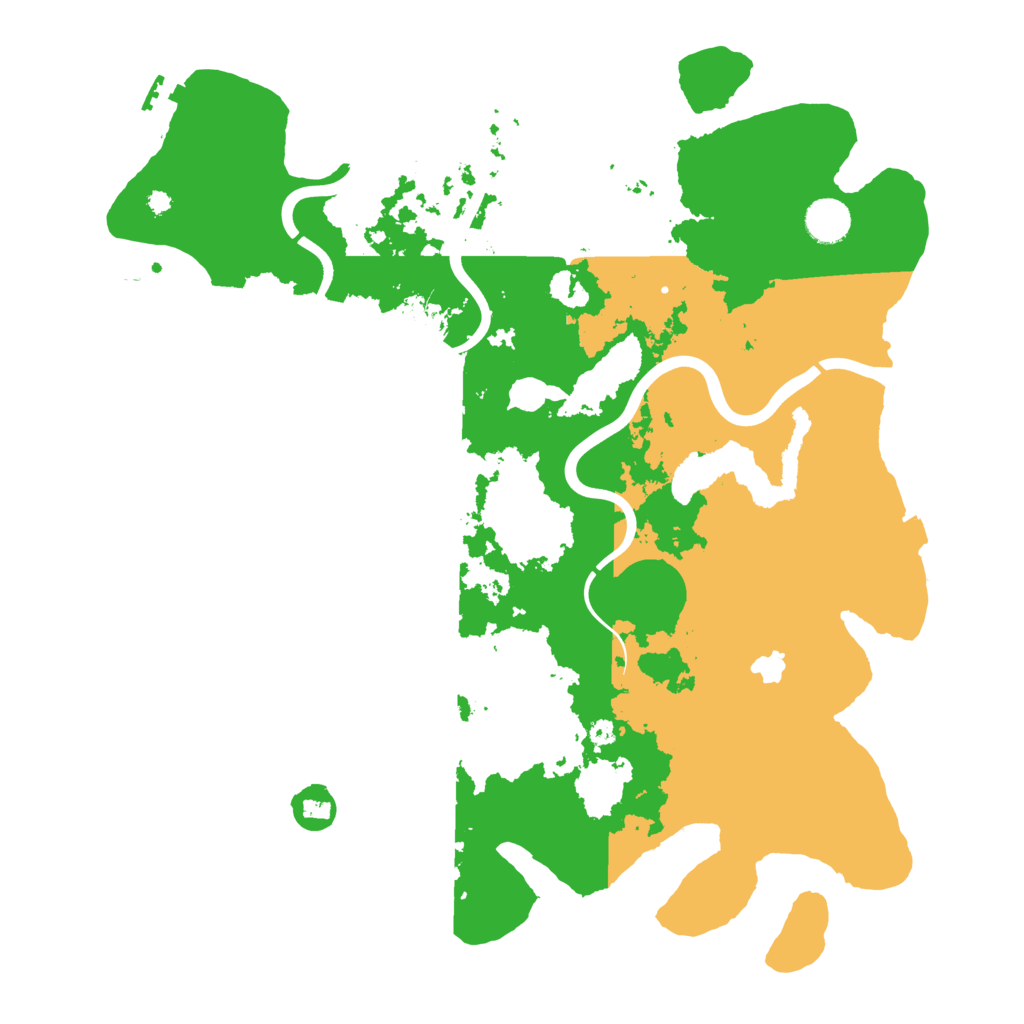 Biome Rust Map: Procedural Map, Size: 4000, Seed: 464073341