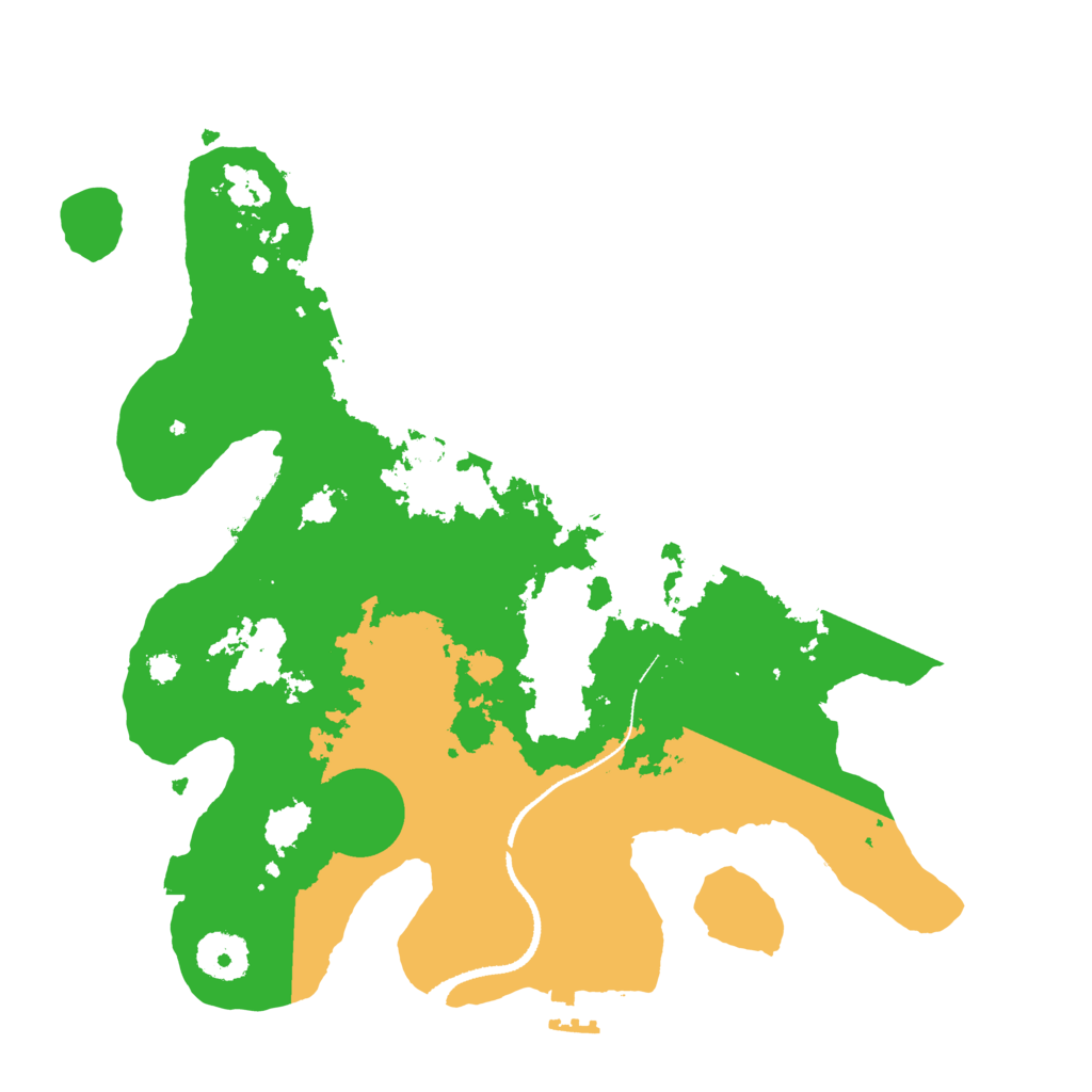 Biome Rust Map: Procedural Map, Size: 3250, Seed: 317579241